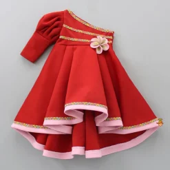Sale Adorable High Low Lace Detailed Dress With Sling Bag Dresses & Sets | Dresses