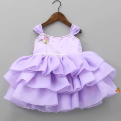 Clearance Adorable Yoke Embroidered Layered Dress Dresses & Sets | Dresses
