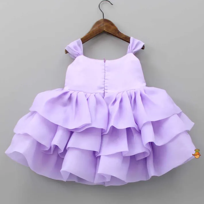 Clearance Adorable Yoke Embroidered Layered Dress Dresses & Sets | Dresses