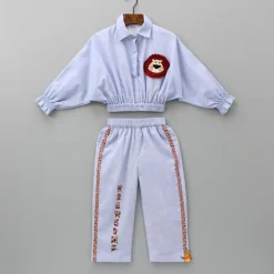 Outlet Animal Patch Work Top And Pant Twinning Sets | Dresses & Sets