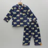 Sale Animal Printed Blue Cotton Sleepwear BOY Sleep Wear | Sleepwear