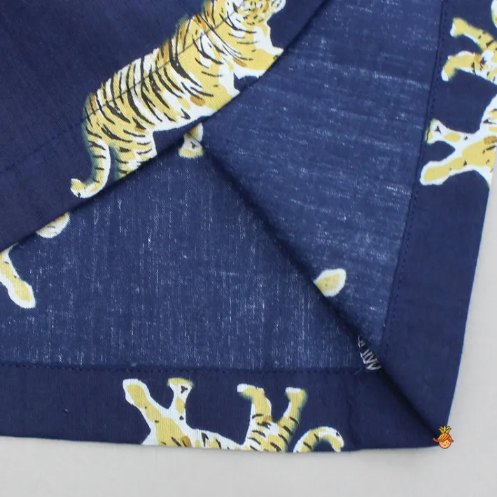 Sale Animal Printed Blue Cotton Sleepwear BOY Sleep Wear | Sleepwear