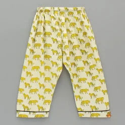 Sale Animal Printed Off White Cotton Sleepwear BOY Sleep Wear | Sleepwear