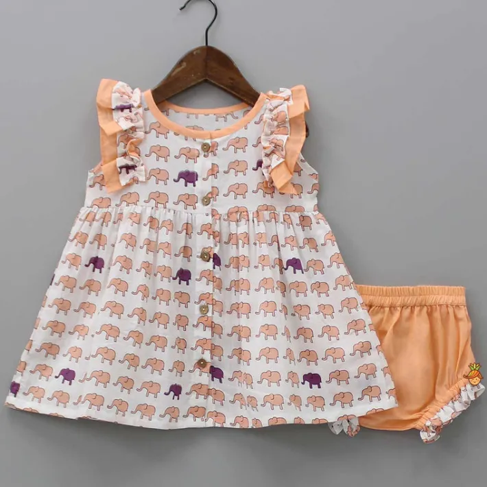 New Animal Printed Top And Bloomer Dresses & Sets | Sets
