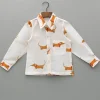 Best Animal Printed White Shirt BOY Shirts & Tees
