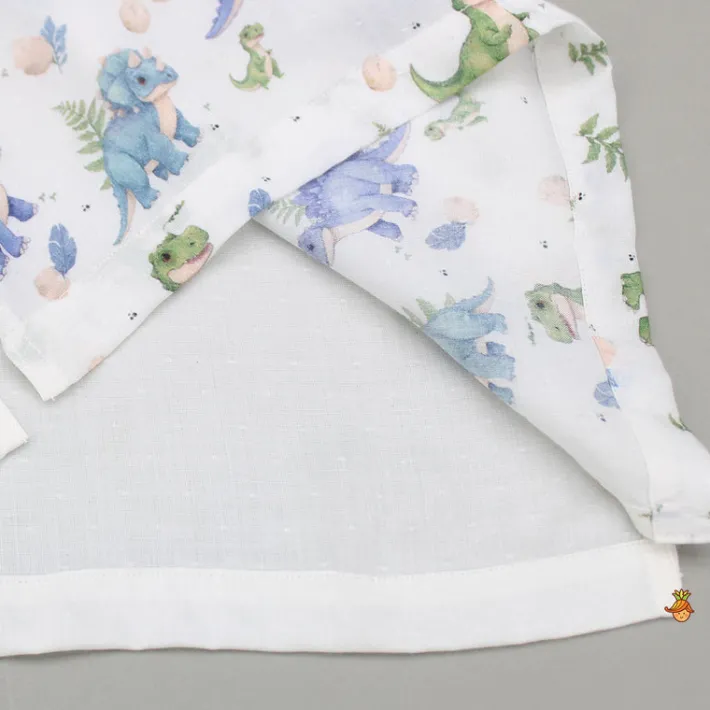 Best Animal-Printed Bamboo Fabric Top And Pyjama BOY Sleep Wear | Sleepwear