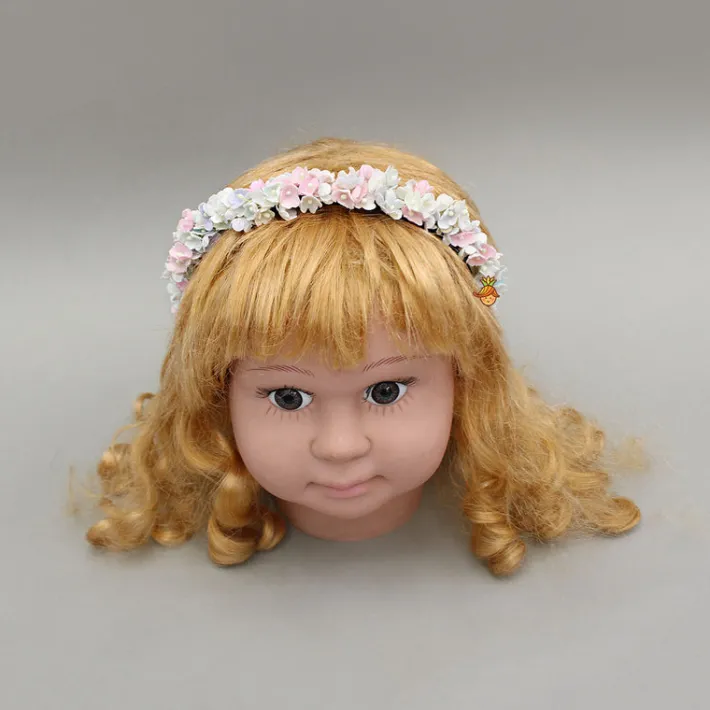 Sale Artificial Flowers Embellished Hairband Hair Accessories | Hair Bands
