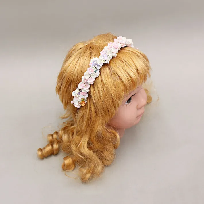 Sale Artificial Flowers Embellished Hairband Hair Accessories | Hair Bands