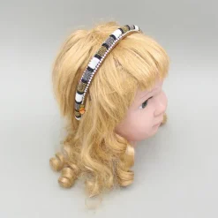 Best Bead Adorned Studded Brown Hairband Hair Accessories | Hair Bands