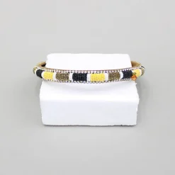 Fashion Bead And Studded Embroidered Hairband Hair Accessories | Hair Bands