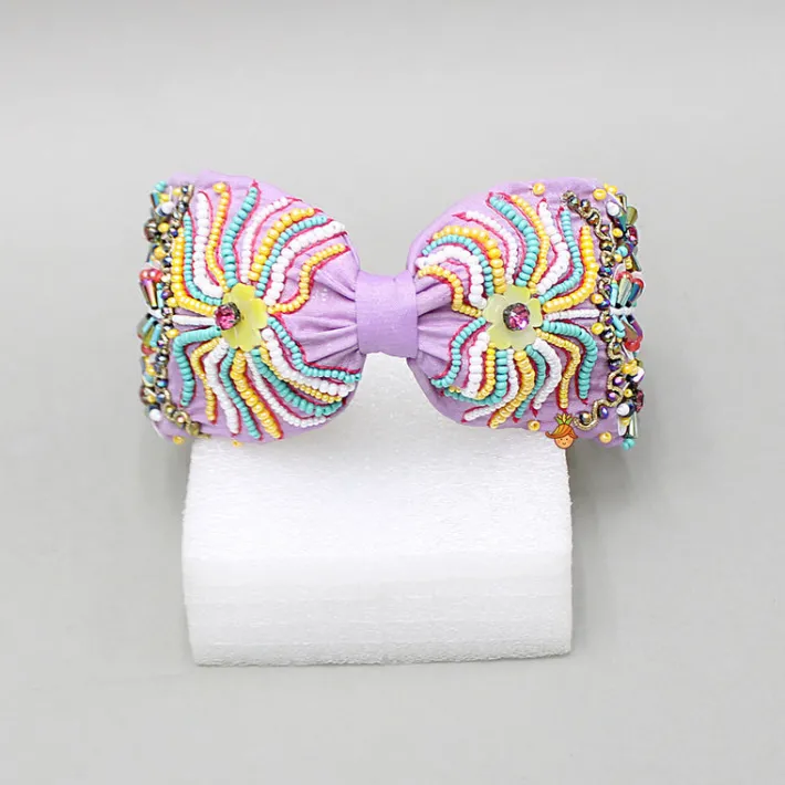 Outlet Beaded Hand Embroidery Hairband Hair Accessories | Hair Bands