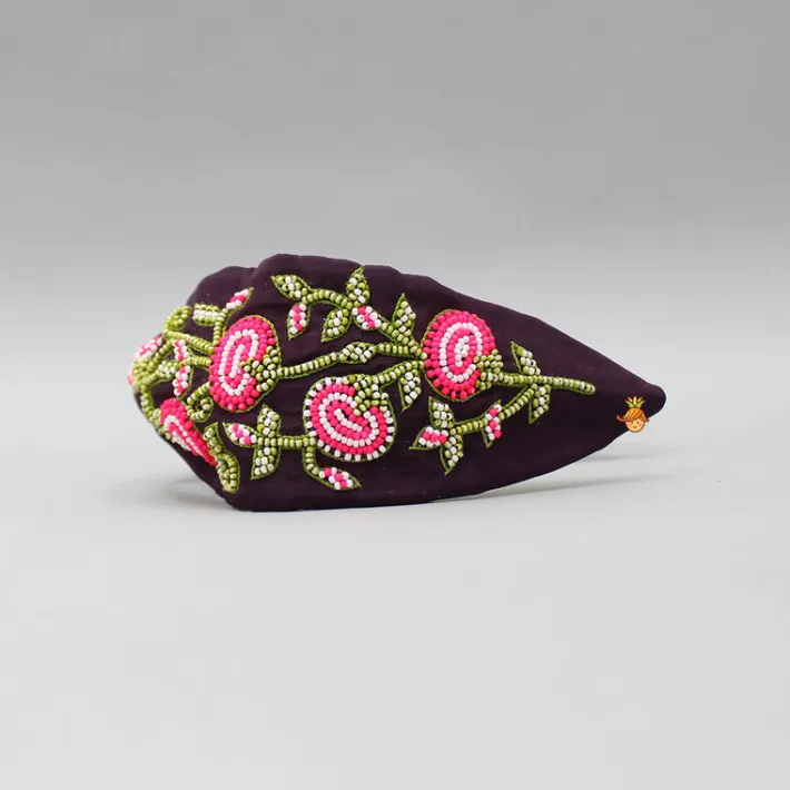 Clearance Beads Hand Embroidered Hairband Hair Accessories | Hair Bands