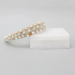 Outlet Beautiful Beige Hair Band Hair Accessories | Hair Bands