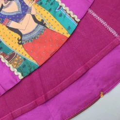 Discount Beautiful Traditional Applique Work Magenta Top And Lehenga Ethnic Wear | Lehengas & Ghagras