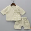 Hot Bird Embroidered Top And Shorts BOY Baby Essentials | Infant Clothing