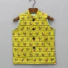 Sale Bird Printed Multicoloured Jacket BOY Indian Ethnic Wear | Ethnic Jackets