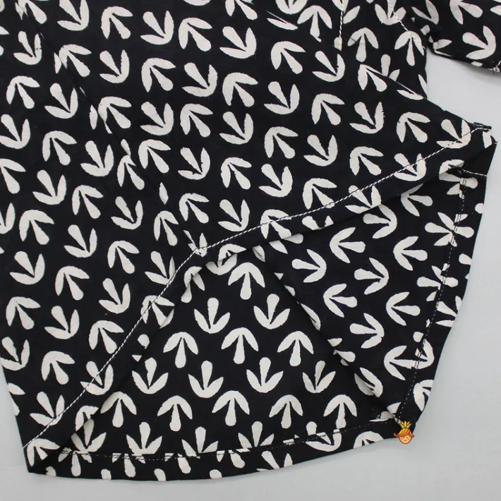 Online Black And White Printed Shirt BOY Twinning Sets | Shirts & Tees