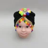 Hot Black Muticolour Embellished Head Band Hair Accessories | Head Bands