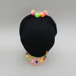 Hot Black Muticolour Embellished Head Band Hair Accessories | Head Bands