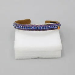 Outlet Blue Artificial Stones Embellished Hairband Hair Accessories | Hair Bands