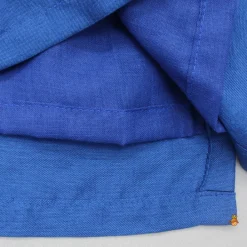 Online Blue Embroidered Jacket With Kurta And Pyjama BOY Twinning Sets | Indian Ethnic Wear