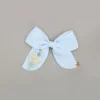 Sale Blue Ice Cream Embroidered Bowie Hair Clip Hair Accessories | Hair Clips