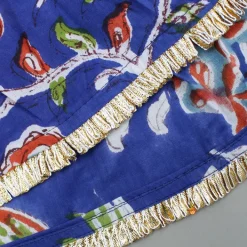 New Blue Multicolored Printed Angarkha Style Kurti And Sharara Twinning Sets | Ethnic Wear
