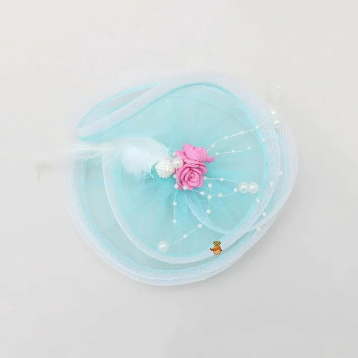 Discount Blue Twisted Rose Hair Clip Hair Accessories | Hair Clips