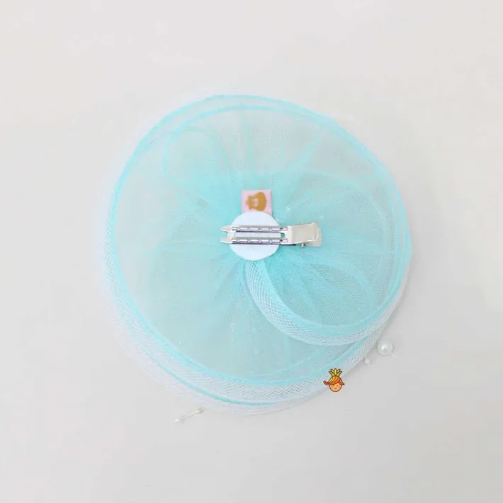 Discount Blue Twisted Rose Hair Clip Hair Accessories | Hair Clips