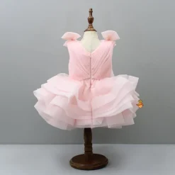 Hot Bows Enhanced Ruffle Layered Net Dress Dresses & Sets | Dresses