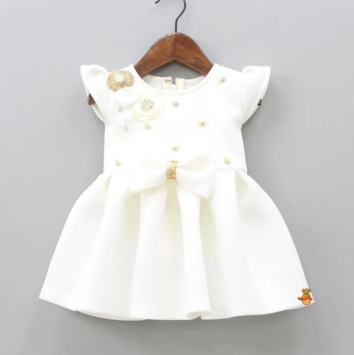 Sale Box Pleated Dress With Hairband Dresses & Sets | Dresses