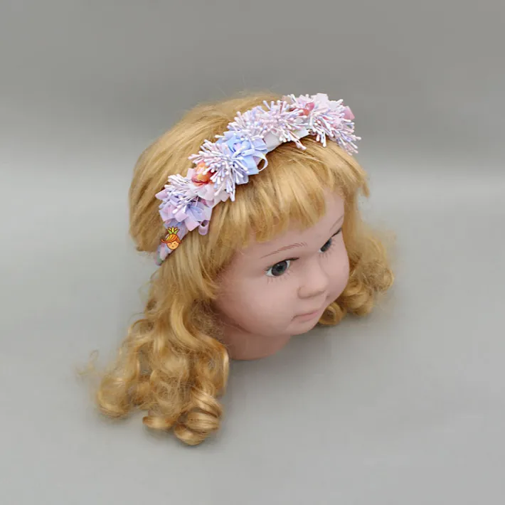 Clearance Braided Multicolour Head Band With Embellishments Hair Accessories | Head Bands