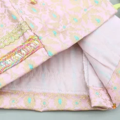 Outlet Brocade Embroidered Top With Lehenga And Dupatta Ethnic Wear | Lehengas & Ghagras