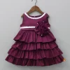 Outlet Burgandy Layered Dress Dresses & Sets | Dresses
