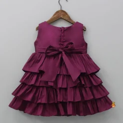Outlet Burgandy Layered Dress Dresses & Sets | Dresses