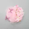 Fashion Butterfly And Floral Embellished Frilly Hair Clip Hair Accessories | Hair Clips