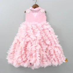 Clearance Butterfly Embellished Ruffle Gown Dresses & Sets | Gowns