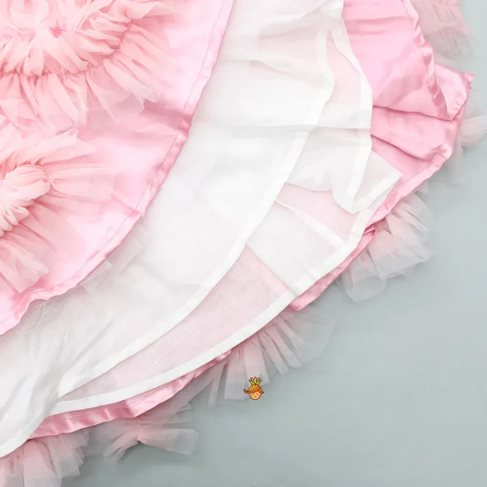 Clearance Butterfly Embellished Ruffle Gown Dresses & Sets | Gowns
