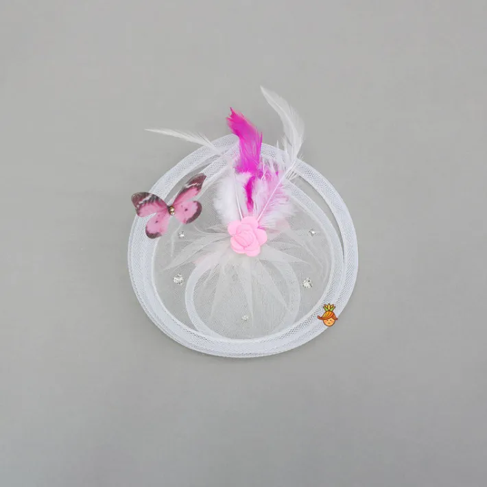 Clearance Butterfly Embellished Swirled Hair Clip Hair Accessories | Hair Clips