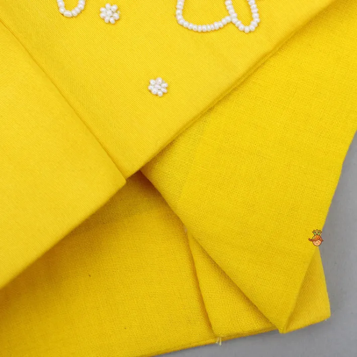 Discount Butterfly Embroidered Strappy Yellow Top And Flared Lehenga Ethnic Wear | Lehengas & Ghagras
