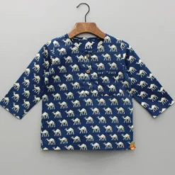 Hot Camel Printed Top And Pyjama BOY Sleep Wear | Sleepwear