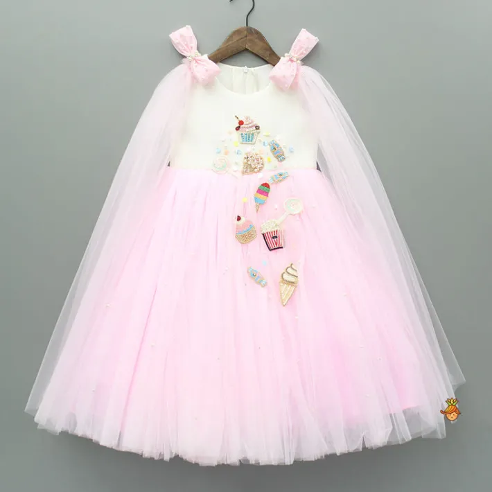 Fashion Candies Embroidered And Embellished Dress Dresses & Sets | Dresses