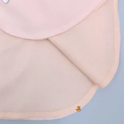 New Candies Embroidered Peach Kurti And Tulip Pant With Organza Ruffle Dupatta Ethnic Wear | Dhotis & Patialas
