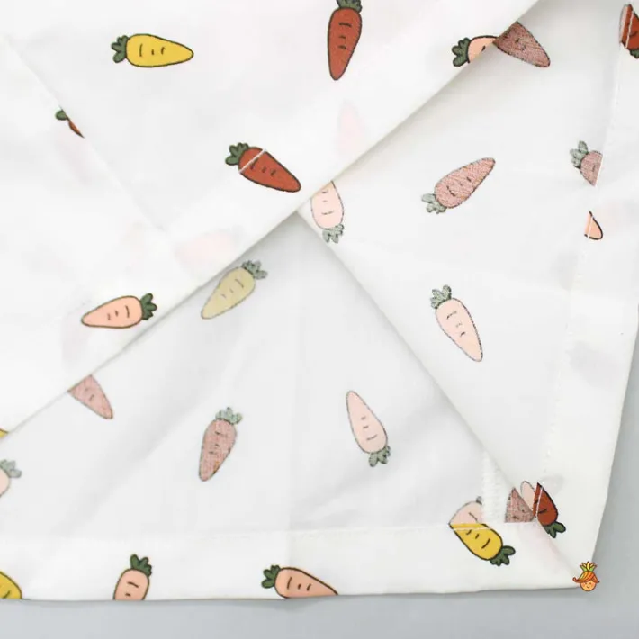 Outlet Carrot Printed Pocket Detail Sleepwear BOY Sleep Wear | Sleepwear