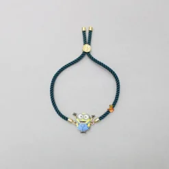 Hot Cartoon Character Adjustable Green Rope String Rakhi BOY Rakhis | Rakhis
