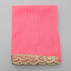 Clearance Chanderi Embroidered Teal Green Top And Lehenga With Contrasting Dupatta Ethnic Wear | Lehengas & Ghagras