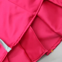 Sale Charming Pink And Green Stylish Pleated Dress Dresses & Sets | Dresses