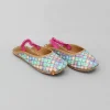 Fashion Checks Multicolour Glittery Jutti Shoes