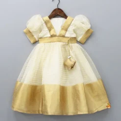 Discount Checks Organza Flared Anarkali Ethnic Wear | Sarees & Anarkalis