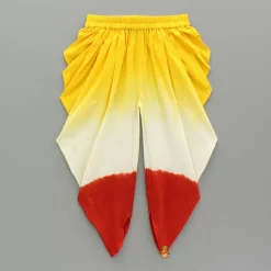 New Chevron Embroidered Off White Kurta And Dual Tone Dhoti BOY Indian Ethnic Wear | Ethnic Sets